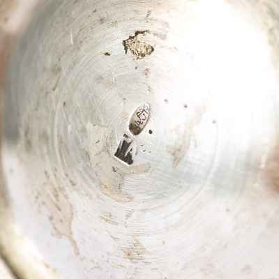 Сливочник серебро 84 пр. ГА Москва 1899-1908 гг. 139 гр. Н-10,2 см. Москва 1899-1908 гг