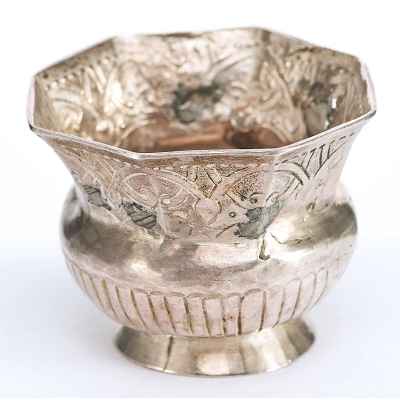 Стопка серебро Ф. Петров Москва 1750-68 гг. 19 гр. 3,6 см. Москва 1750-1768 гг