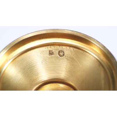 Кубок Русский стиль серебро 84 пр. В. Акимов Москва 1889 г. 115 гр. Н-17,4 см. Москва около 1889 г