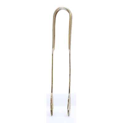 Щипцы для сахара серебро 875 пр. Москва 1954 г. 26 гр. Н-11,3 см. Москва 1954