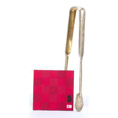 Щипцы для сахара серебро 875 пр. Москва 1920-40-е гг. 36 гр. 13 см. Москва 1927-1946 гг