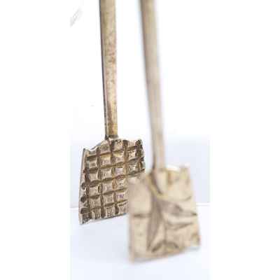 Щипцы для сахара серебро 84 пр. С. Левин Москва нач. ХХ в. 43 гр. 14,2 см. Москва 1899-1906 гг