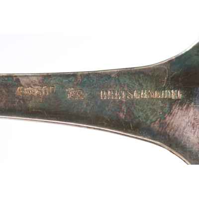 Половник серебро 800 пр. Германия нач. ХХ в. 140 гр. Н-39,5 см. Германия первая половина XX века