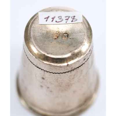 Стопка штихель серебро 84 пр. Кострома 1880-90-е гг. 18 гр. 4 см. Кострома 1880-1890 гг