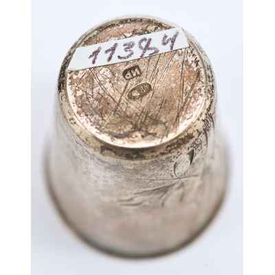 Стопка модерн серебро 84 пр. ИР Кострома нач. ХХ в. 16 гр. Н-3,9 см. Кострома 1908-1918 гг