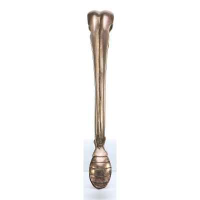 Щипцы для сахара серебро 800 пр. Австро-Венгрия 1847 г. 14,6 см. Австрия 1847