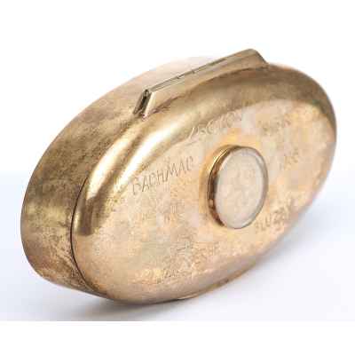 Юбилейная шкатулка 1918-1938 гг. Чехословацкий корпус серебро 900 пр. 3,2x12,5 см. Чехия 1938