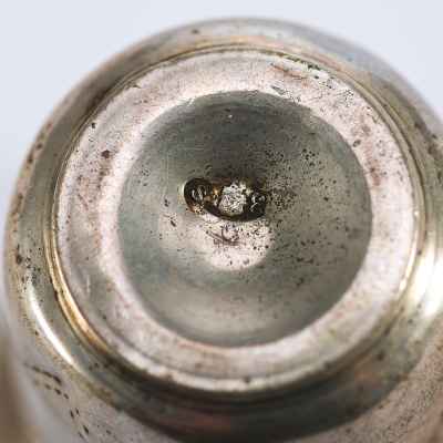 Стопка наперсток серебро 800 пр. Польша 1920-е гг. 10 гр. Н-3,8 см. Польша после 1920 г