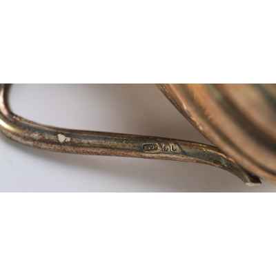 Сливочник серебро 800 пр. Австро-Венгрия нач. XX в. 62,6 гр. Н-5,5 см. Австро-Венгрия Начало XX века