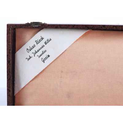 Столовый набор Эгоист в футляре серебро 800 пр. 201 гр. Германия нач. ХХ в. Германия после 1888 г