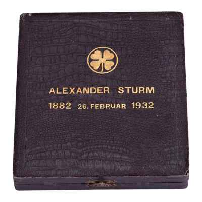 Набор чайных ложек серебро 800 пр. 108 гр. A. Sturm Австрия после 1932 г. Австрия, Вена февраль 1932