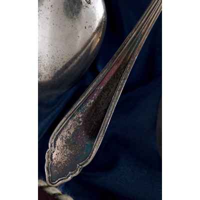 Набор чайных ложек серебро 800 пр. 108 гр. A. Sturm Австрия после 1932 г. Австрия, Вена февраль 1932