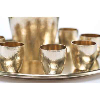 Набор для ликера серебрянный Европа первая половина XX века