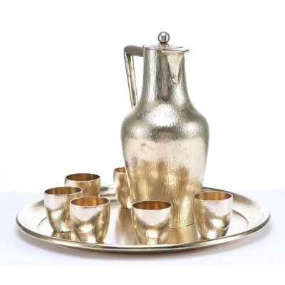 Набор для ликера серебрянный Европа первая половина XX века