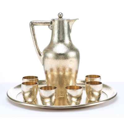 Набор для ликера серебрянный Европа первая половина XX века