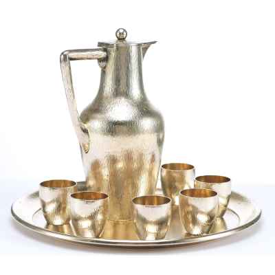Набор для ликера серебрянный Европа первая половина XX века