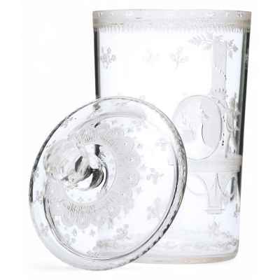 Стакан с крышкой. Богемия Богемия начало XIX в