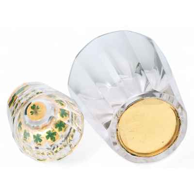 Два стаканчика «Клевер» Богемия Начало XX века