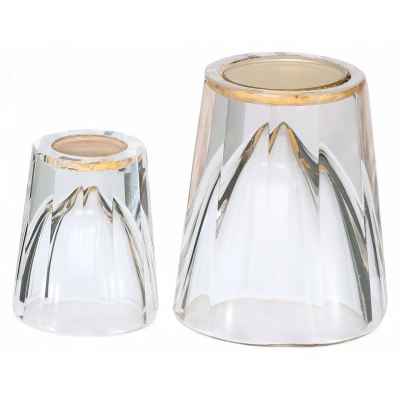 Два стаканчика «Клевер» Богемия Начало XX века