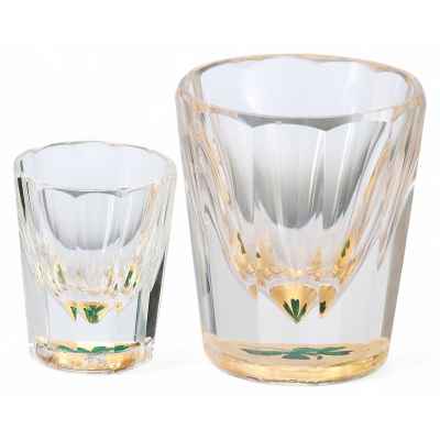 Два стаканчика «Клевер» Богемия Начало XX века