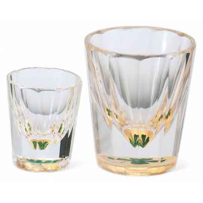 Два стаканчика «Клевер» Богемия Начало XX века