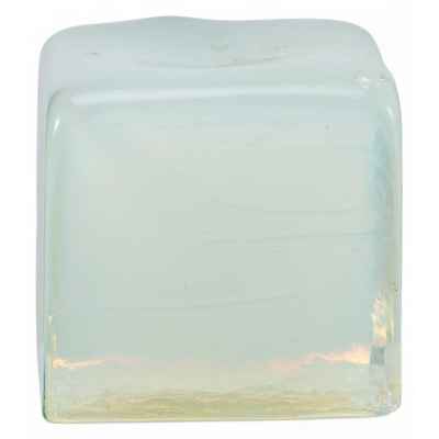 Пресс-папье в форме куба опаловое стекло, Европа кон. XIX - нач. XX вв. 4,7x4,9x4,8 см.  конец XIX - начало XX вв