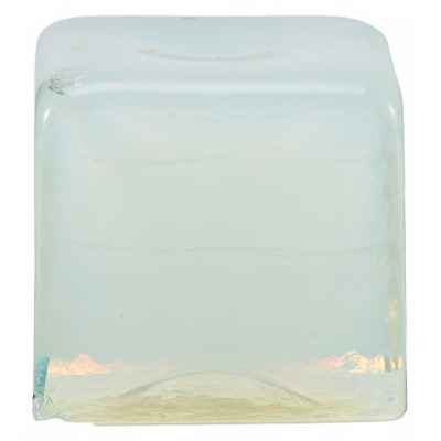 Пресс-папье в форме куба опаловое стекло, Европа кон. XIX - нач. XX вв. 4,7x4,9x4,8 см.  конец XIX - начало XX вв