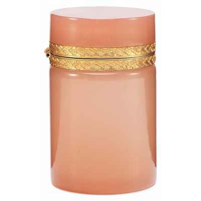 Шкатулка из опалового стекла Европа Начало XX века