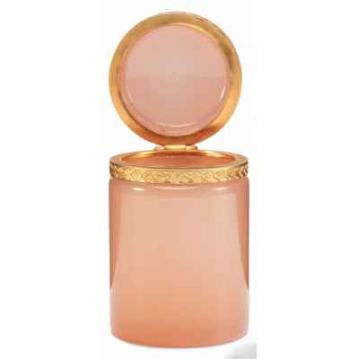 Шкатулка из опалового стекла Европа Начало XX века