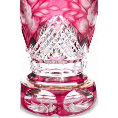 Стакан «ранфбехер» с цветочным рисунком Богемия середина ХХ века