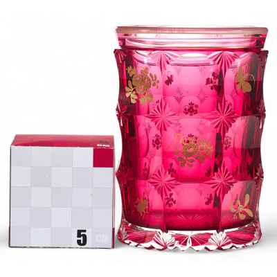 Стакан из богемского стекла Богемия Конец XIX века