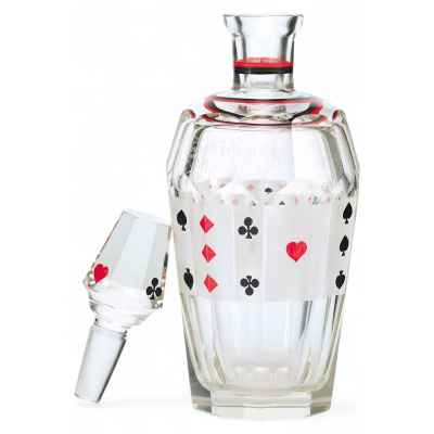 Набор для алкогольных напитков Карты  1930-1940-гг