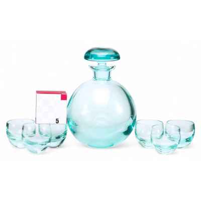 Набор для алкогольных напитков. 1930гг. Богемия 1930 гг