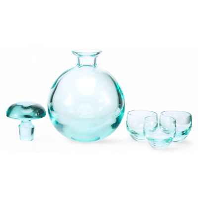 Набор для алкогольных напитков. 1930гг. Богемия 1930 гг