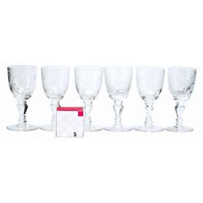 Набор рюмок Богемия Первая четверть XX века