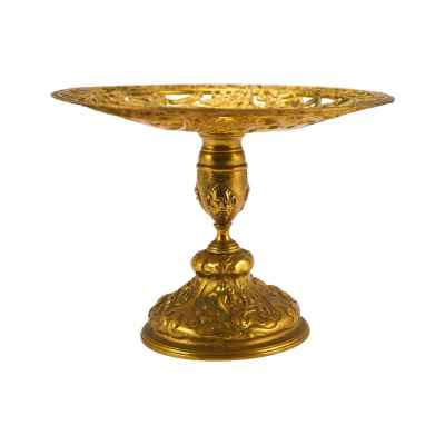 Ваза ажурная с морскими божествами Европа Вторая половина XIX века