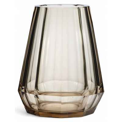 Ваза в стиле Ар Деко золотисто зелёного цвета. Богемия 1920-1930-гг