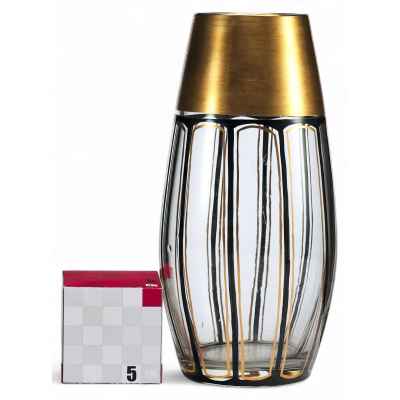 Ваза в стиле Ар Деко с рисунком Богемия 1920 - 1930-гг