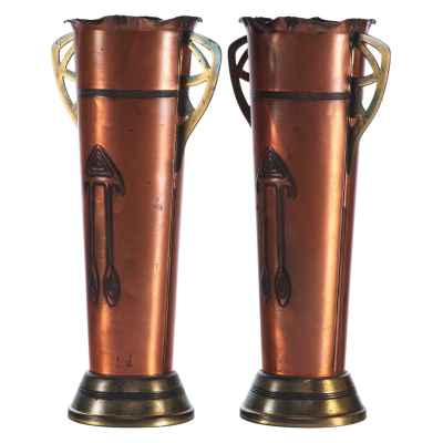 Вазы парные в стиле модерн Европа Начало XX века