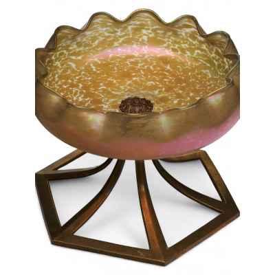 Ваза, Клостермюлле, Богемия, Австрия Австрия, Клостермюлле (Богемия). Стекольная фабрика “Вдова Йоханна Летца” Конец XIX века