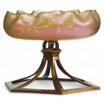 Ваза, Клостермюлле, Богемия, Австрия Австрия, Клостермюлле (Богемия). Стекольная фабрика “Вдова Йоханна Летца” Конец XIX века