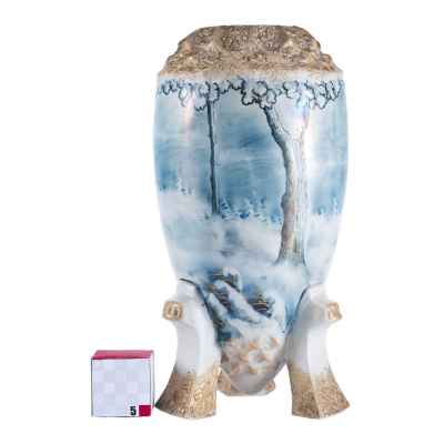 Ваза «Север» Австрия Исполнитель: «Alexandra Porcelain Works Ernst Wahliss» Начало XX века