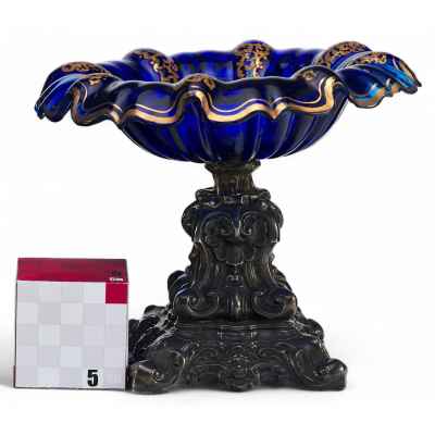 Ваза для фруктов. В стиле эклектика. Австрия 1852