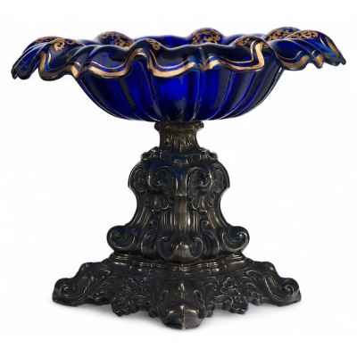 Ваза для фруктов. В стиле эклектика. Австрия 1852