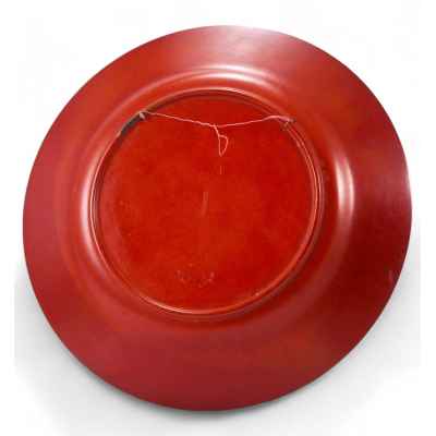 Настенная памятная тарелка «Всесоюзная Сельско-Хозяйственная Выставка 1940г.» Москва «Моспластмасс» 1940