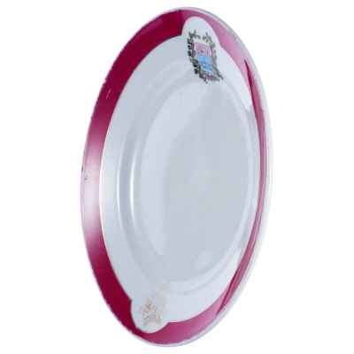 Тарелка с гербом Уральского казачьего войска Вербилки, М.С. Кузнецова 1909