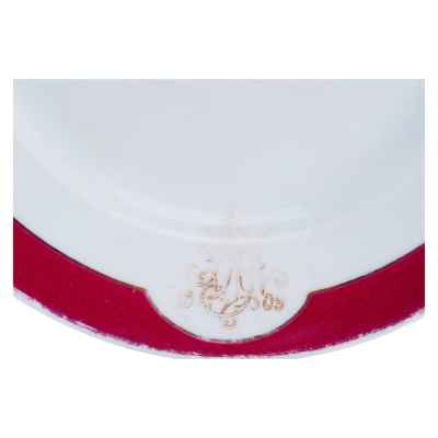 Тарелка с гербом Уральского казачьего войска Вербилки, М.С. Кузнецова 1909