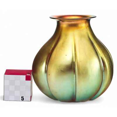 Ваза «Луковица» Богемия 1900-е гг