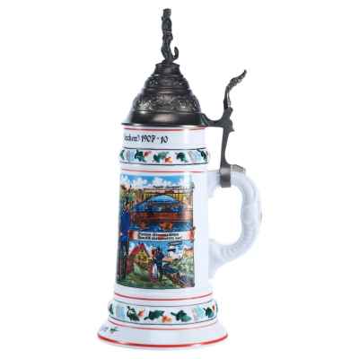 Пивная кружка резервиста «В память о службе» для 3-го Баварского инженерного полка Германия Середина XX века