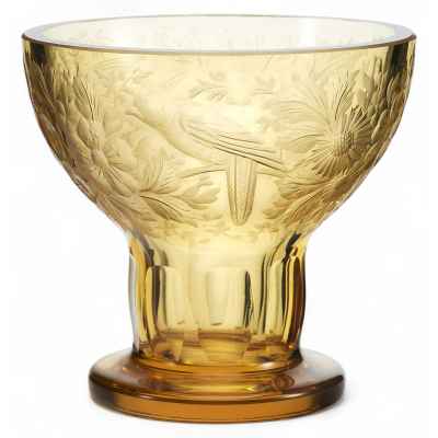 Ваза. Чехия. Богемское стекло. Богемия конец XIX — начало XX вв